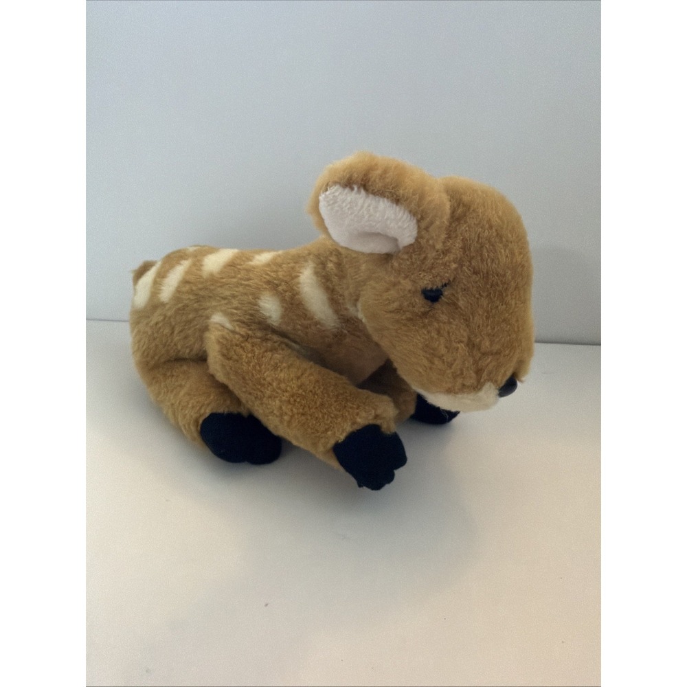 The Bearington Collection 3034 Forrester Small Plush Spotted Deer Fawn